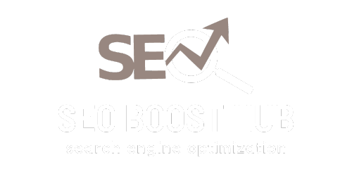 SEO Boost Hub logo - Empowering businesses with effective search engine optimization strategies.